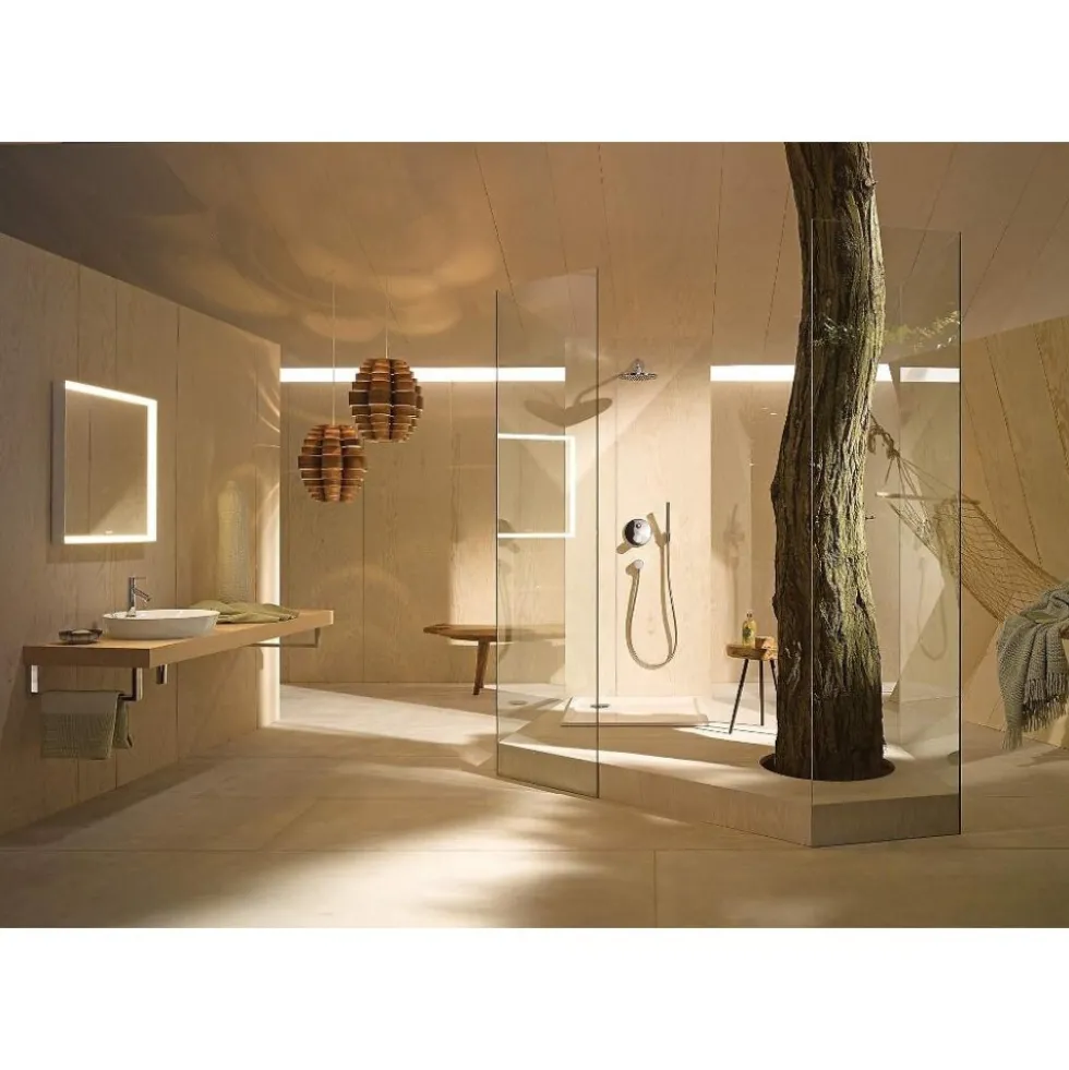 Receveur de douche 90 x 90 cm - antidérapant - Starck Slimline DURAVIT