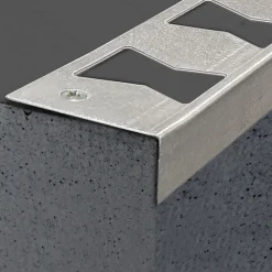 30 renforts en tôle pour nez de marche à visser ou clouer 44x20 mm -1m DINAC