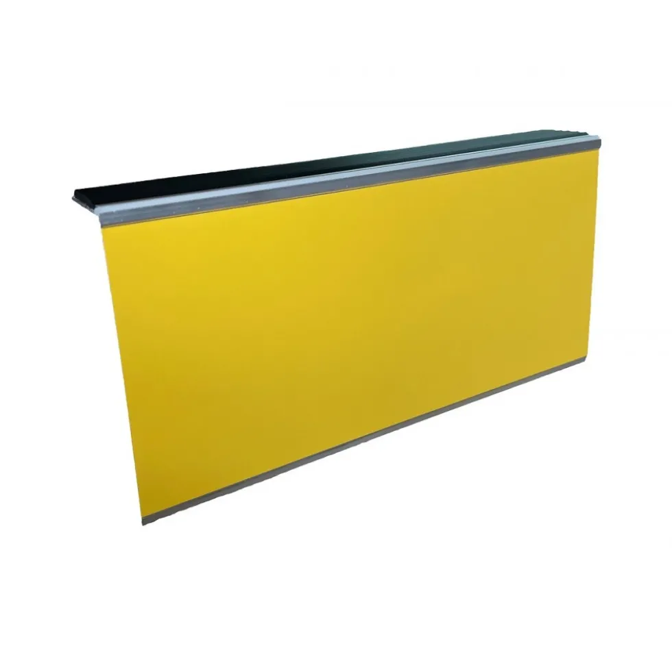 Repérage des contremarches adhésif intérieur - 3mx40mm - jaune / noir WATTELEZ