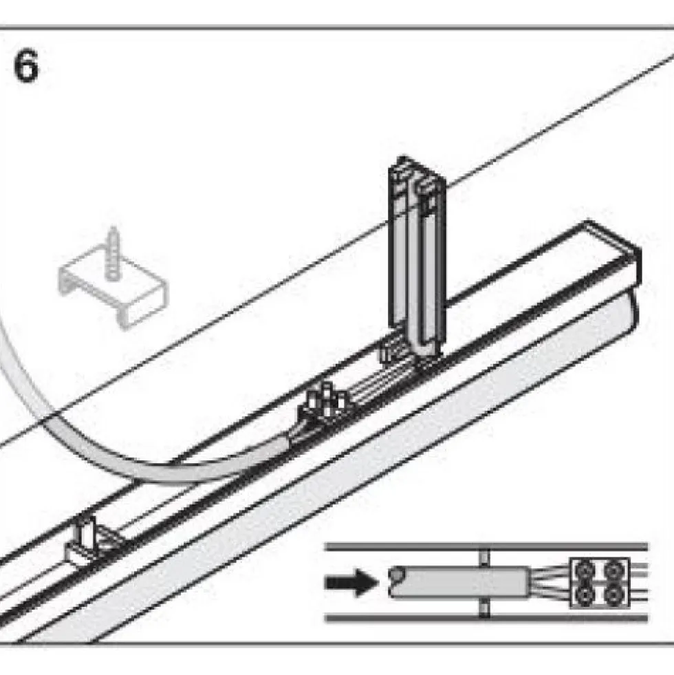 Réglette LED compacte - 25W - 1500 mm - Linear Power Compact Ledvance