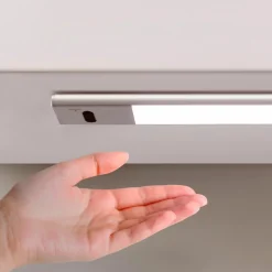 Réglette LED Kaus anodisé mat rechargeable par usb avec switch EMUCA
