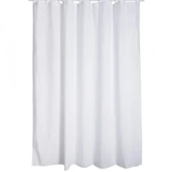 Rideau de douche - 240 x 200 cm - Blanc - Polyester - Pure SPIRELLA