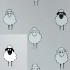 Rideau de douche - 180 x 200 cm - Motif Moutons - Peva - Lena SPIRELLA