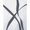 Rideau de douche - 180 x 200 cm - Noir et Blanc - Polyester - Ribbon SPIRELLA