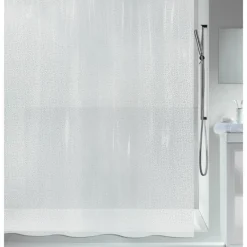 Rideau de douche - 180 x 200 cm - Peva - Blanc - Gallet SPIRELLA