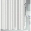 Rideau de douche - 240 x 200 cm - Polyester - Blanc - Wet SPIRELLA