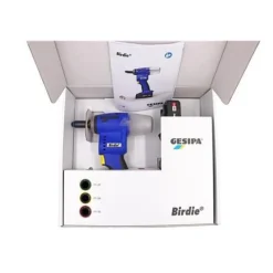 Riveteuse sur batterie Birdie® CAS 18V/2Ah - pose rivets jusqu'à 5mm - 1 chargeur + 1 batterie GESIPA