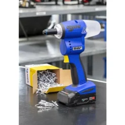 Riveteuse sur batterie Birdie® CAS 18V/2Ah - pose rivets jusqu'à 5mm - 1 chargeur + 1 batterie GESIPA