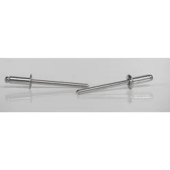 Rivets aveugles en aluminium/acier zingué - tête plate GESIPA