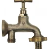 Robinet d' arrosage monobloc avec applique PORQUET