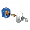 Robinet de chasse - encastré - double touche Tempoflux 2 DELABIE