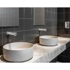 Robinet de lavabo mural électronique sur pile - Neo Sensor PRESTO