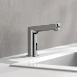 Robinet de lavabo sans contact - eau froide - chromé - Vital SCHÜTTE