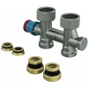 Robinet droit thermostatisable - connexion centrale - R385T GIACOMINI