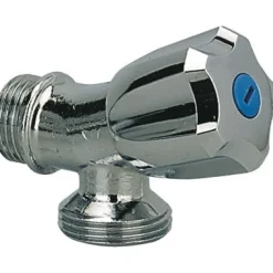Robinet machine à laver oblique - Mâle 15/21 - Mâle 20/27 BRICOZOR