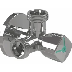 Robinet machine à laver - à 2 sorties - bille anti-calcaire Vitaq ARCO