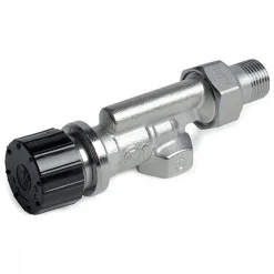 Robinet équerre inversé thermostatisable avec équilibrage dynamique du débit GIACOMINI