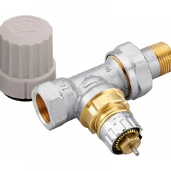 Robinet thermostatisable droit avec préréglage - RA-IN 10 - filetage 12x17 DANFOSS