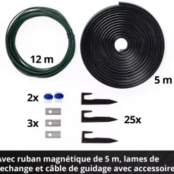 Robot tondeuse FREELEXO CAM PLUS 600 + kit d'accessoires - Power X-Change EINHELL