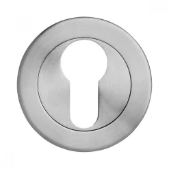 Rosace de sécurité ronde ESR 332 - clé I - inox satiné KARCHER DESIGN