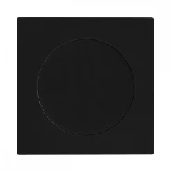 Rosace 3 pièces carrée en inox cosmos noir - série EZ1340 KARCHER DESIGN