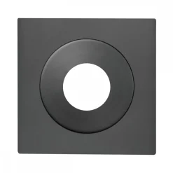 Rosace 3 pièces carrée en inox gris titanium - série EZ1340 KARCHER DESIGN