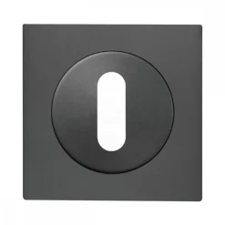Rosace 3 pièces carrée en inox gris titanium - série EZ1340 KARCHER DESIGN