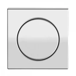 Rosace 3 pièces carrée en inox poli - série EZ1340 KARCHER DESIGN