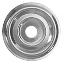 Rosaces plates - acier zingué - 100 pièces FISCHER