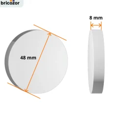 Rosaces pour poignées de porte - polyamide - Arcolor 7700 VACHETTE