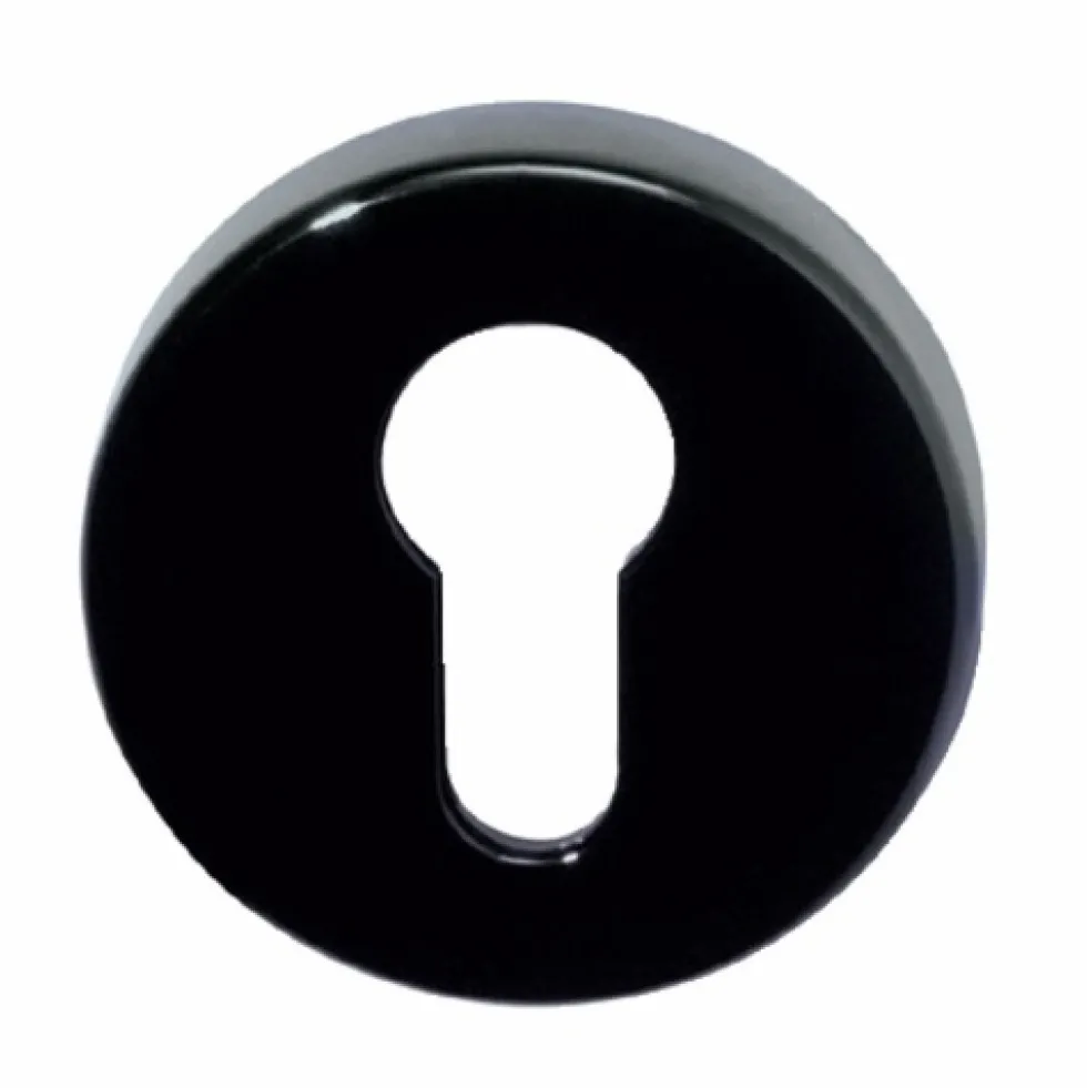 Rosaces pour poignées de porte - polyamide - 111 - noir HEWI