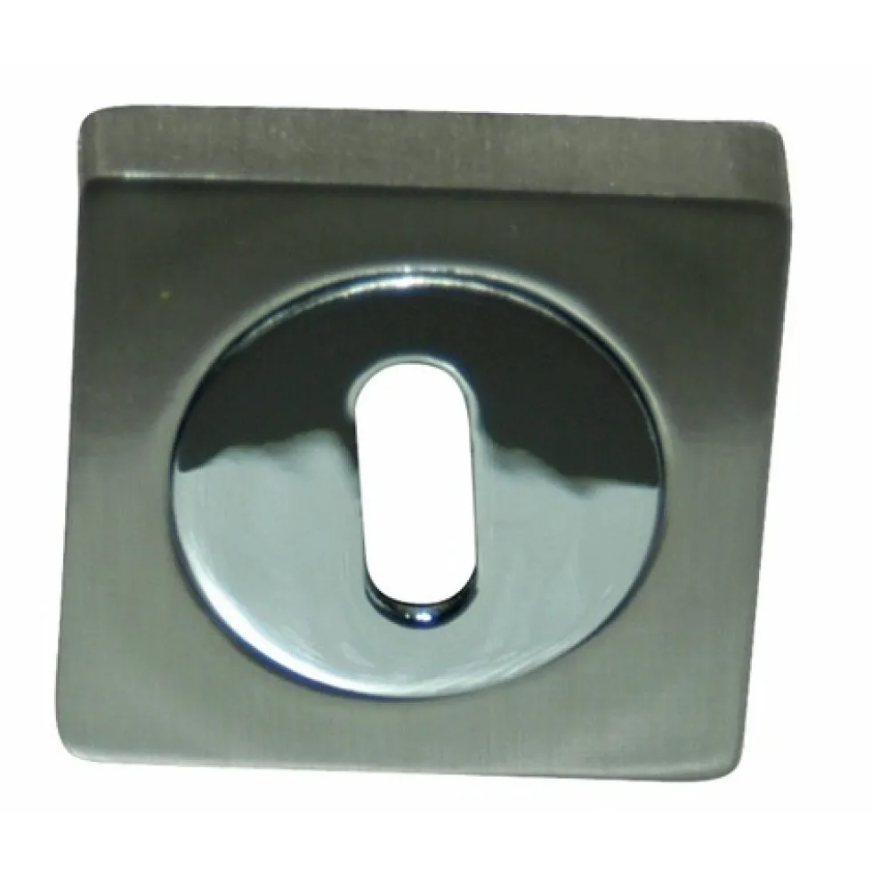 Rosaces pour poignées de porte - aluminium - Wagram CADAP