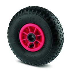 Roue gonflable polypro - rouleaux - pour diable et brouettes TENTE