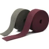 Rouleau d'abrasif NYLONFLEX - 1,00 m x 115 mm - rouge PREMINES INDUSTRIES