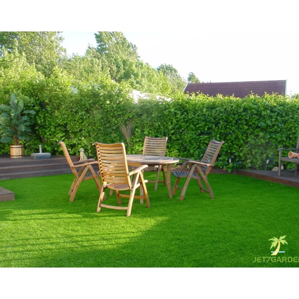 Rouleau de gazon synthétique - 2 x 25 m - hauteur 40 mm - JET7GREEN40-BLO JET7GARDEN