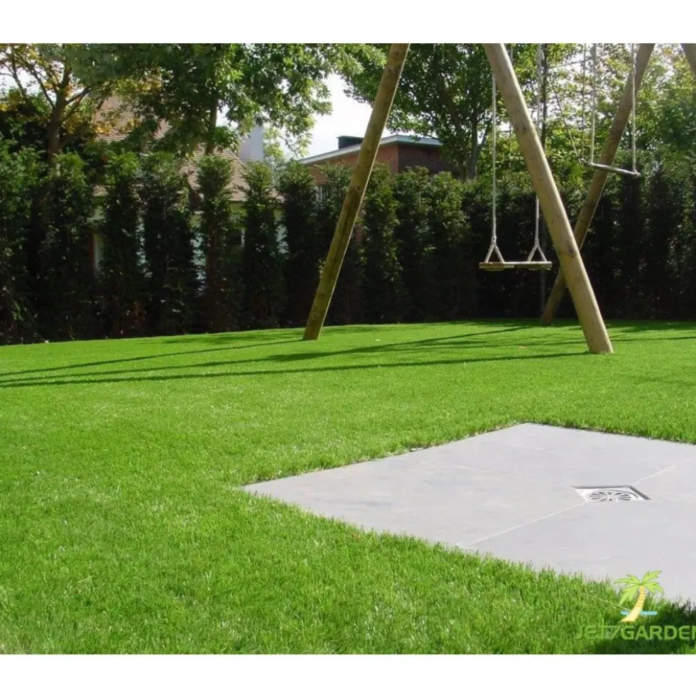 Rouleau de gazon synthétique - 4 x 25 m - hauteur 40 mm JET7GARDEN
