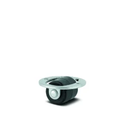 Roulette fixe pour tiroir coulissant - ø 14mm - platine - Compacta TENTE