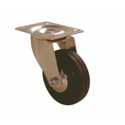Roulette pivotante - blocage - platine - charges légères - Port Roll GUITEL