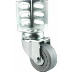 Roulette pivotante polyamide fixation par cornière d'angle TENTE