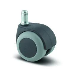 Roulette pivotante pour chaise et fauteuil - moyeu lisse - Lumina TENTE
