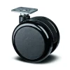 Roulette pivotante - table et bureau - platine - Stylea TENTE