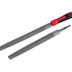 Râpe demi-ronde mi-douce emmanchée longueur 375 mm - BRD-25-ME SAM OUTILLAGE