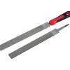 Râpe plate bâtarde emmanchée longueur 375 mm - BRP-25-BE SAM OUTILLAGE