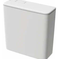 Réservoir attenant "confort" double touche AP128, couvercle ASA GEBERIT