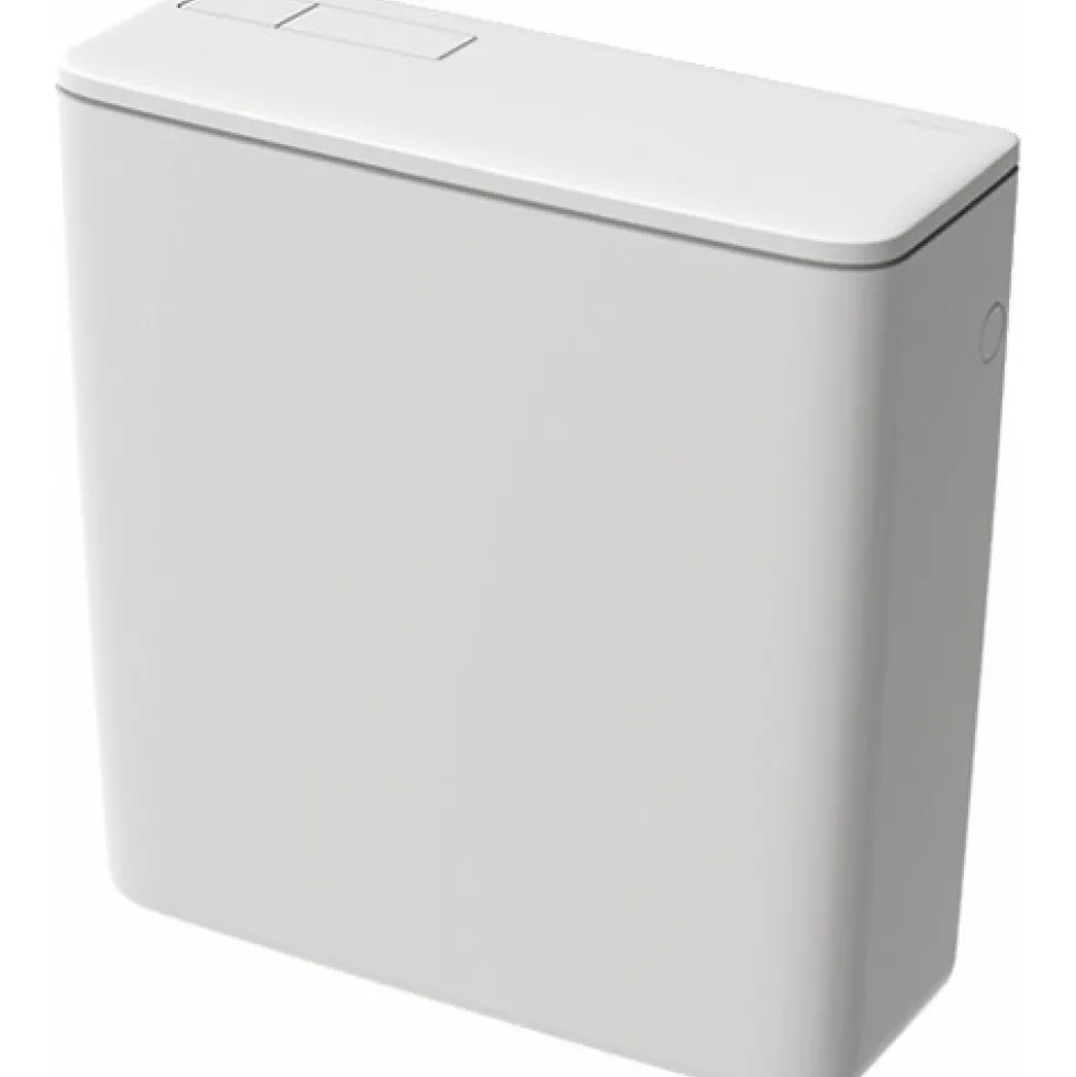 Réservoir attenant "confort" double touche AP128, couvercle ASA GEBERIT