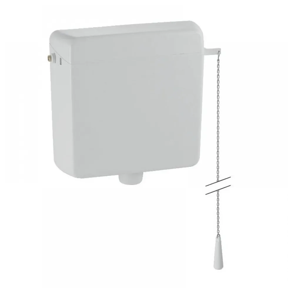 Réservoir wc indépendant - haut - simple chasse avec chaînette AP123 GEBERIT