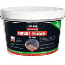 Résine silicone - étanchéité toitures - polyvalent - 5 kg - SP 360 RUBSON