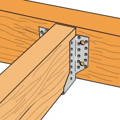Sabot de charpente - ailes extérieures - SAE380/66/2 - reconditionné SIMPSON Strong-Tie