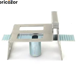Sabot de portail réglable à sceller TIRARD