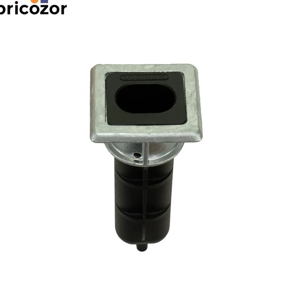 Sabot de sol - à encastrer - pour verrou de sol - EGS LOCINOX